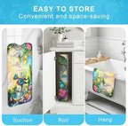 Bath Mat for Tub Non Slip Kids Bathtub Mat 40x16 Baby Bath Mat, Velociraptor - Image 5
