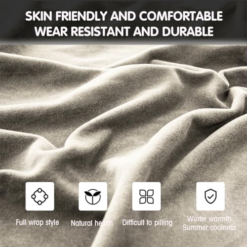 AUCELI 2PCS Car Headrest Covers, Soft Dust-Proof Anti-Scratch Breathable - Image 3