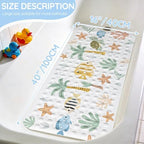 Kids Bathtub Mat, Non Slip Cartoon Bath Mat - Image 2