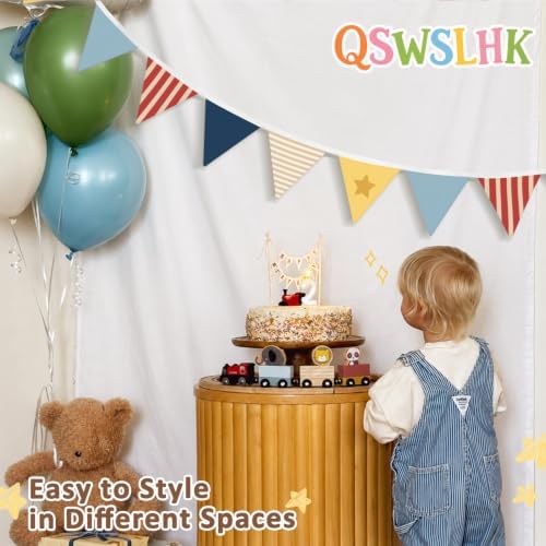 Boys Room Playroom Decor Banner Garland Flags - Image 2