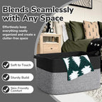 Goodpick Large Woven Rope Blanket Basket - Image 5