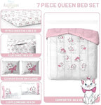 Disney Aristocats Marie Queen Comforter Set 7 Piece Kids Bedding - Image 4