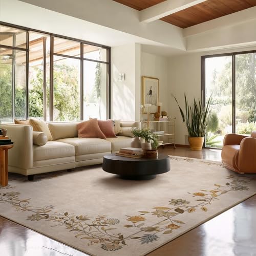 8x10 Area Rugs for Living Room: Washable Bedroom Rug Non Slip Soft Carpet - Image 2