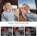 BEBAS Car Headrest Pillow, Ergonomic Neck Pillow - Image 5