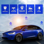 EcoNour Tesla Model Y Roof Sun Shade, Panoramic Roof UV & Heat Protection - Image 3