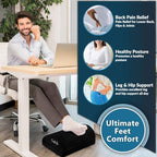 ComfiLife Foot Rest for Under Desk at Work – Adjustable Desk FootRest for - Image 4