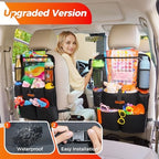 SURDOCA Car Organizers and Storage, Upgraded Car Seat Organizer - Image 2