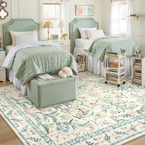 Lahome Boho Rugs for Living Room, Washable Large 8x10 Area Rugs for Bedroom - Image 5