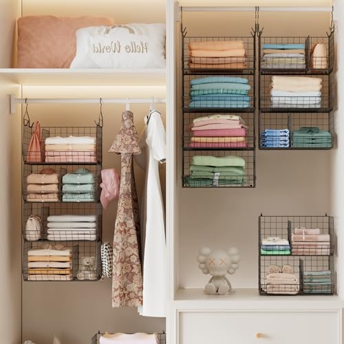 Jautokerdar 4 Tier Hanging Closet Organizer - Image 3