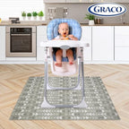 Graco Baby Disposable Splat Mats – 60 Count, Biodegradable Floor Protector - Image 2