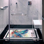 Shower Mat Non Slip, Watercolor Bird Floral Anti Slip Bath Mat - Image 6