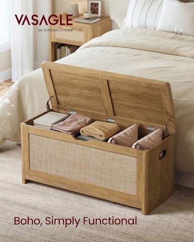 VASAGLE Boho Storage Bench - Image 3