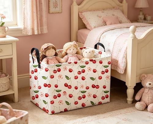 Sanjiaofeng Rectangular Kids Baskets, Kids Storage Bins, Collapsible Storage - Image 6