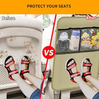 2 Pack Kick Mat Backseat Protector, Back Seat Cover - Image 5