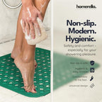 homerella Square Shower Mat Non Slip Anti Mold 21x21 Anti Slip Shower Mat - Image 2