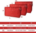 Vercord Expandable Nylon Handbag Purse Organizer Insert Liner Shaper Bag in Bag - Image 2
