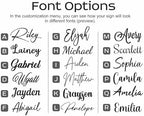 Custom Name Sign with Thematic Decorative Wall Shapes Nursery Name Sign - Image 3
