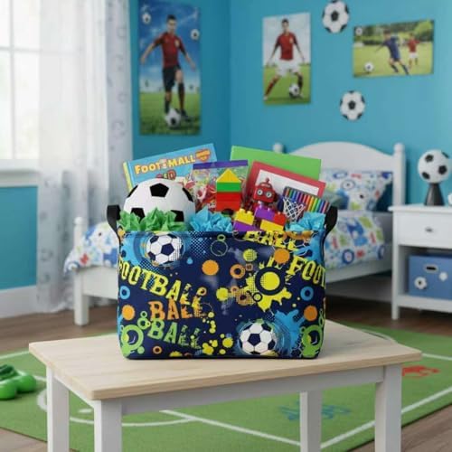 Large Kids Basket Foldable Nursery Baby Storage Bin Collapsible Box Organizer - Image 5