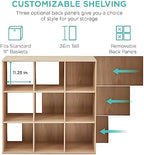 Best Choice Products 9-Cube Storage Organizer, 11in Shelf Opening, Display Shelf - Image 3