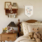 Playroom Wall Decor, Play Wall Hanging Pennant Flag Banner - Image 2