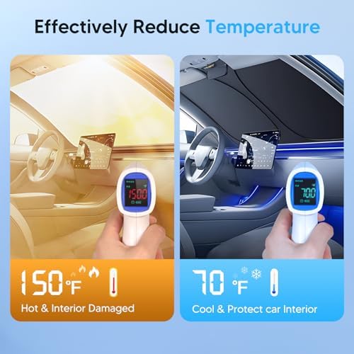 KUST Windshield Sun Shade for 2020-2024 2025 2026 Subaru Outback Accessories - Image 2
