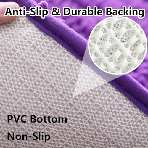 BOANKODU Toilet Rugs U-Shaped, Machine Washable, Bath Mats - Image 6