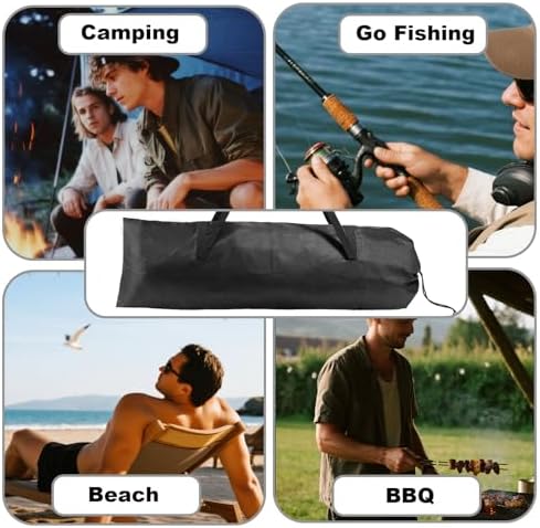 1pcs Camping Folding Chair Replacement Bag, 43.31x14.96in Foldable Large Camp - Image 7