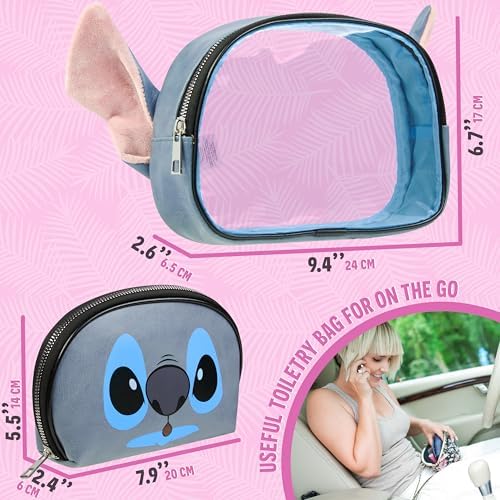 Disney Stitch Toiletry Bag Travel Makeup Storage Bag Vanity Bag Gift Idea - Image 6