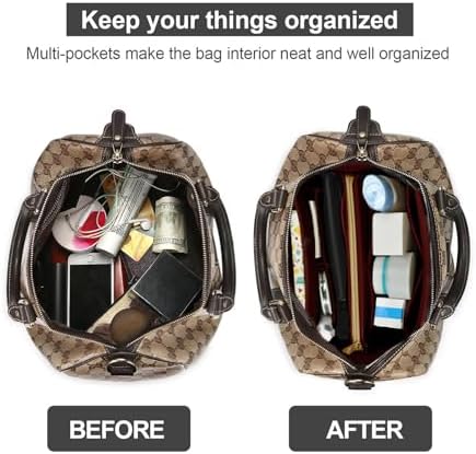 OMYSTYLE Purse Organizer Insert, Felt Tote Bag Organizer Insert - Image 4