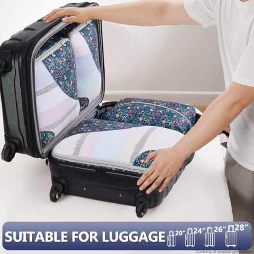OlarHike Packing Cubes for Travel, Gifts for Women Mom, Anti-Tearing Suitcase - Image 6