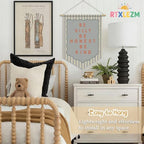 Boys Nursery Room Wall Decor, Be Silly Be Honest Kind Decor - Image 5