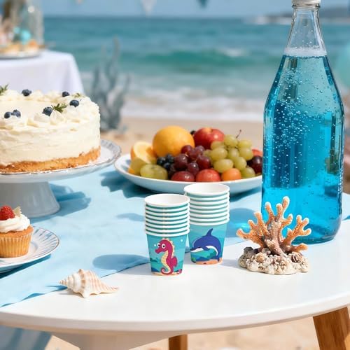 WRAPAHOLIC 3oz Sea Animals Bathroom Cups - Image 6