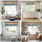 Farmhouse Kitchen Curtains Valances - Image 5
