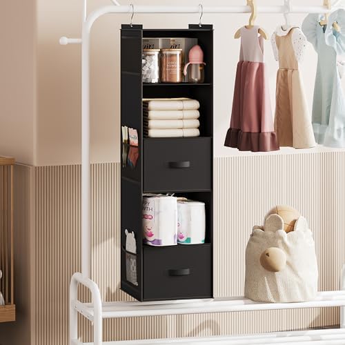 YOUDENOVA Hanging Closet Organizer, Hanging Shelves - Image 6