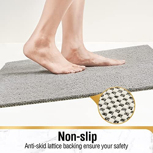 HITSLAM Square Shower Mat, 27 x 27 Inch Non Slip Bath Mat - Image 3