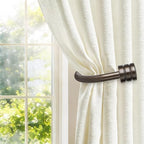 TONIAL Curtain Holdbacks, Calssic Cap Finials - Image 2