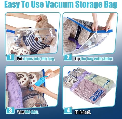 Vacuum Storage Bags Jumbo and XXL, Extra Large Vacuum Seal Bags - Image 3