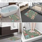 Bathtub Mat Non Slip, Bohemia Square Bath tub Mat Shower Floor Mat - Image 6