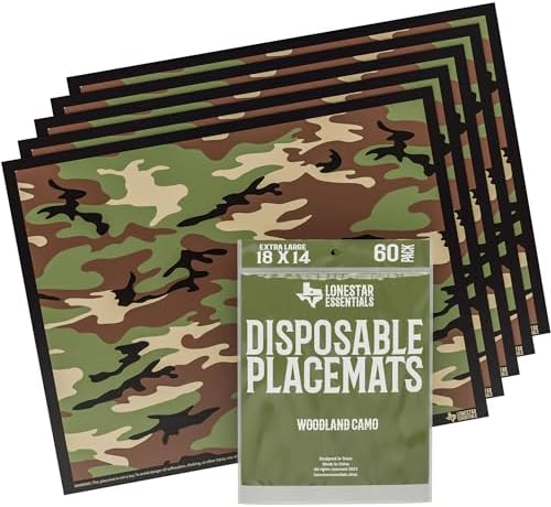 Disposable Placemats for Baby Toddlers Kids | Table Mat by Lonestar+Essentials