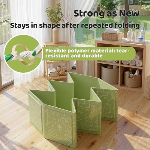 Collapsible Baby Bathtub for Newborn to Toddler, Foldable Toddler Bathtub - Image 3