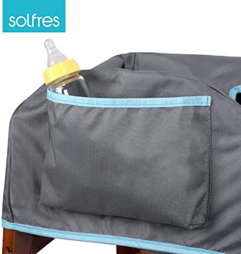 Dual-Belt Baby High Chair Cover, Lead & Phthalate Free, Sturdy and Robust - Image 5