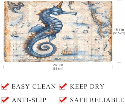 Non Slip Shower Mat Bathtub Mat 15.1x26.8 Inch, Quick Dry Bath Mat - Image 4
