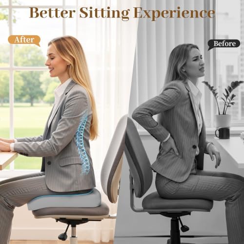 TranquilRelax XL Memory Foam Seat Cushion - Image 5