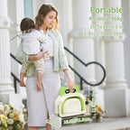 Collapsible Baby Bathtub for Newborn to Toddler - Image 5
