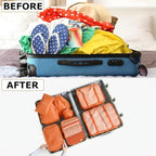 LANSKLBD 6/8 Set Packing Cubes for Suitcases Travel Luggage Packing Organizers - Image 5