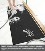 SONGZIMING Shower Mat Non Slip Without Suction Cups, 32x17 Inch, Bath Mat - Image 5