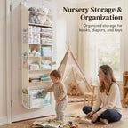 6-in-1 Over Door Hanging Organizer - Image 6