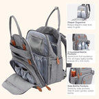 BabbleRoo Diaper Bag Backpack - Image 5