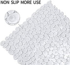 Pebble Shower Mat for Bathtub Non Slip Mat 35"X16" - Image 4