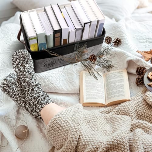 Marsui 1 Pcs TBR Basket Book Storage Bin Bookish Gifts - Image 4